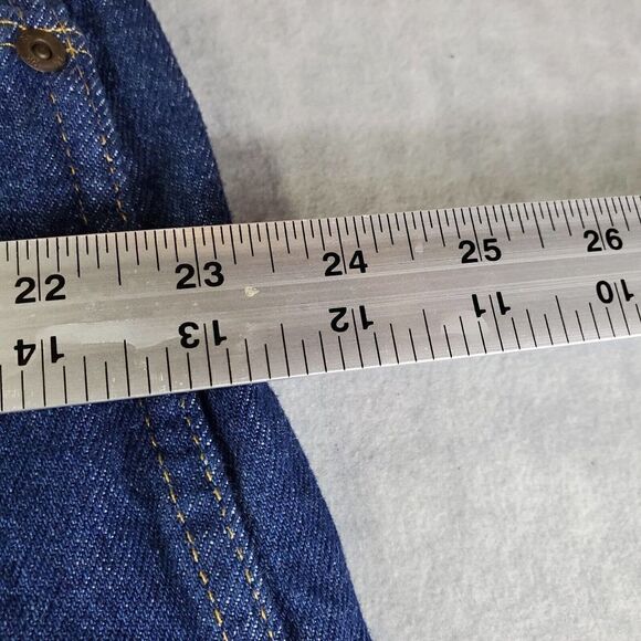 Red Kap Jeans Mens 42x34 Blue Classic Relaxed Fit Uniform Work Denim - Picture 2 of 10